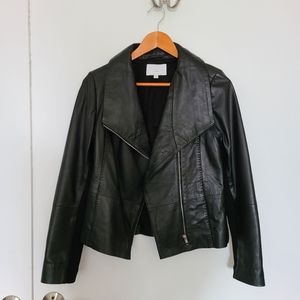 Walter Baker Black Genuine Leather Jacket